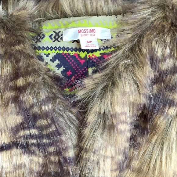 Mossimo fur vest from Target; worn once - Picture 2 of 4